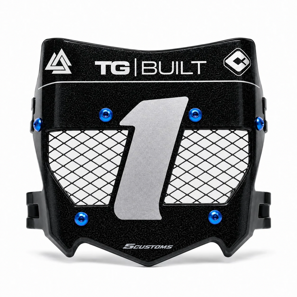 Vented Motocutz Plate With Titanium Bolts