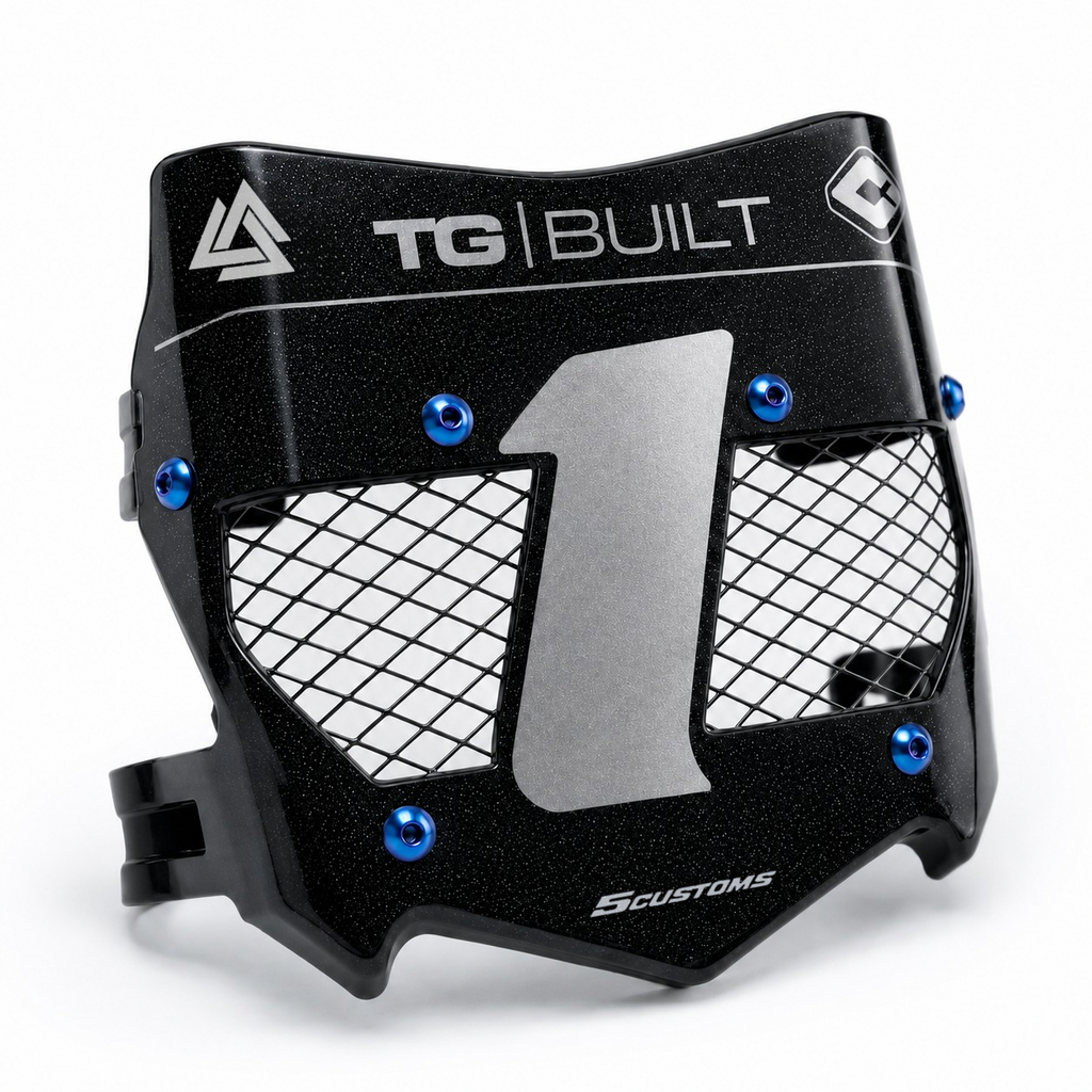 Vented Motocutz Plate With Titanium Bolts